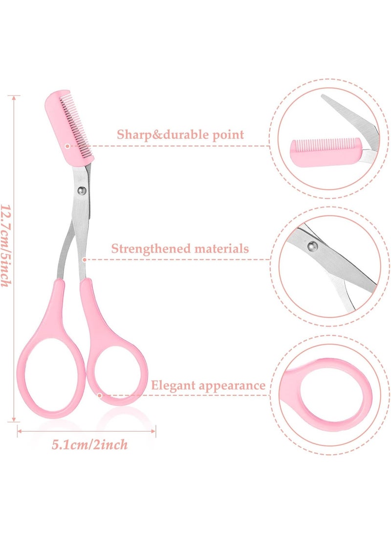 KIKI Precision Facial Hair Trimming Scissors – Built-In Comb Design for Clean, Even Eyebrow and Beard Shaping - Image 5